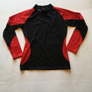 Big kids Under Armour Fitted  ColdGear Shirt